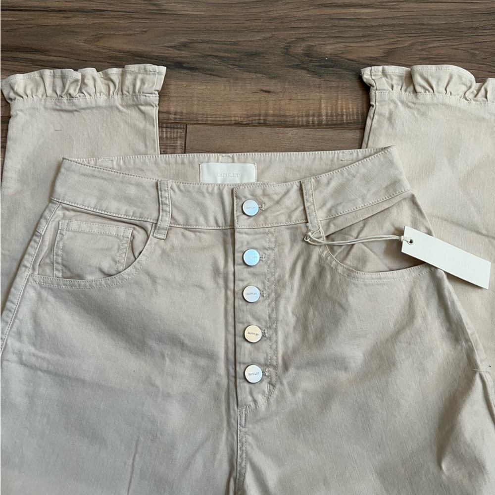 Capulet Imogen Crop Button Front Pants - image 5